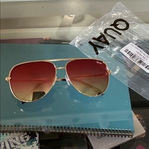 Quay high key aviator sunglasses